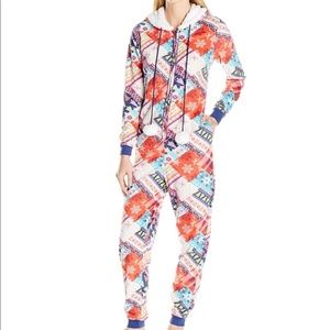 Fleece Christmas Onesie / one piece pajamas